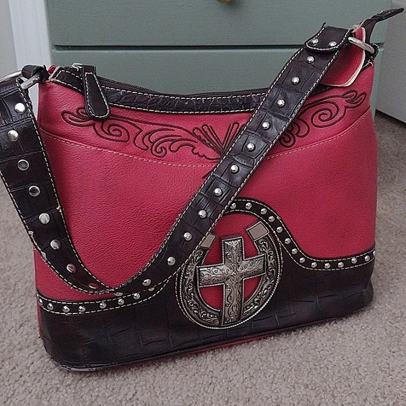 P&G Collection Handbags - P&G Collection Western Shoulder Bag/Purse